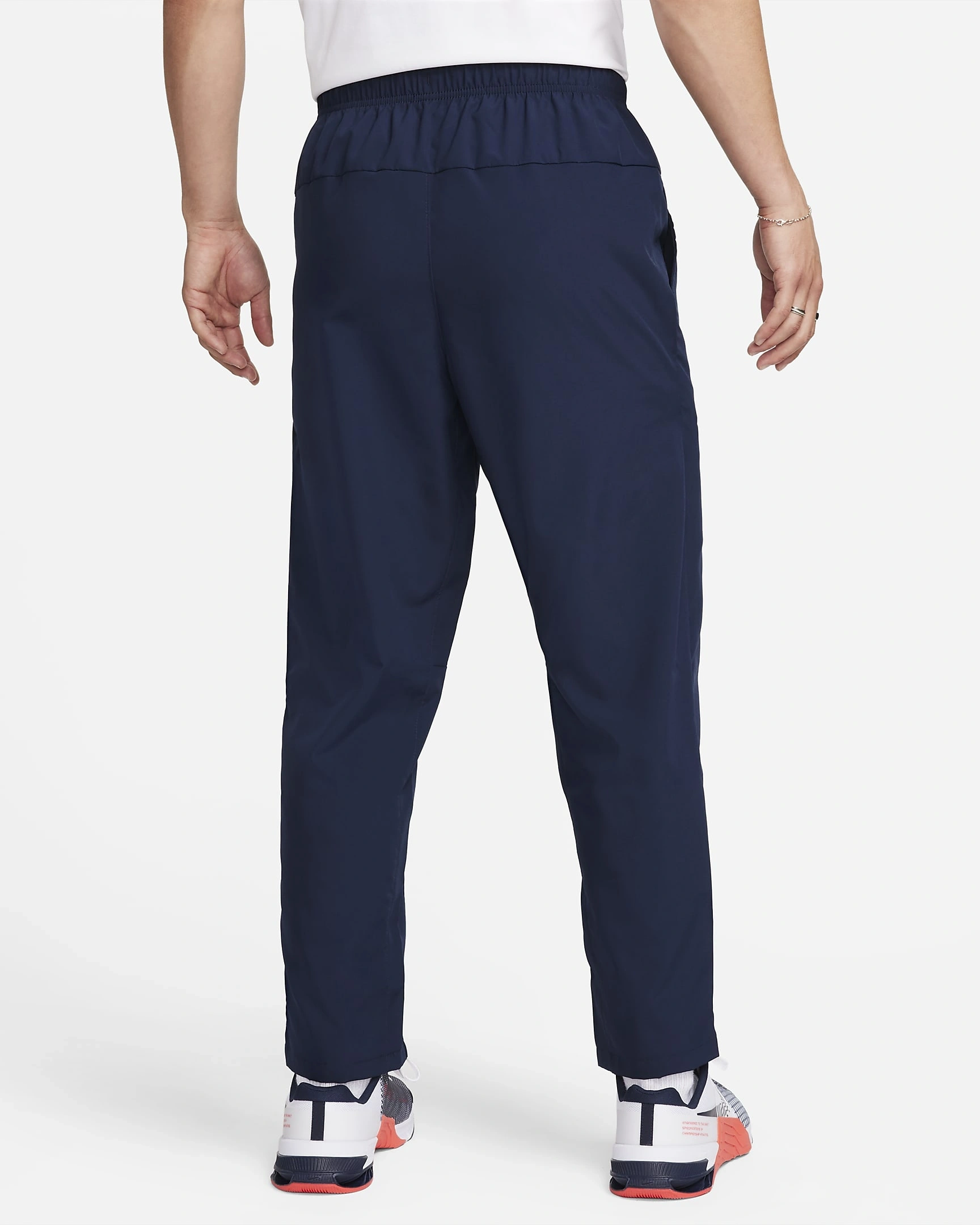 Nike Form Men's Dri-FIT Open-Hem Trousers - Lightweight &amp; Breathable for Everyday Wear &amp; Athletic Activities-M-451-2