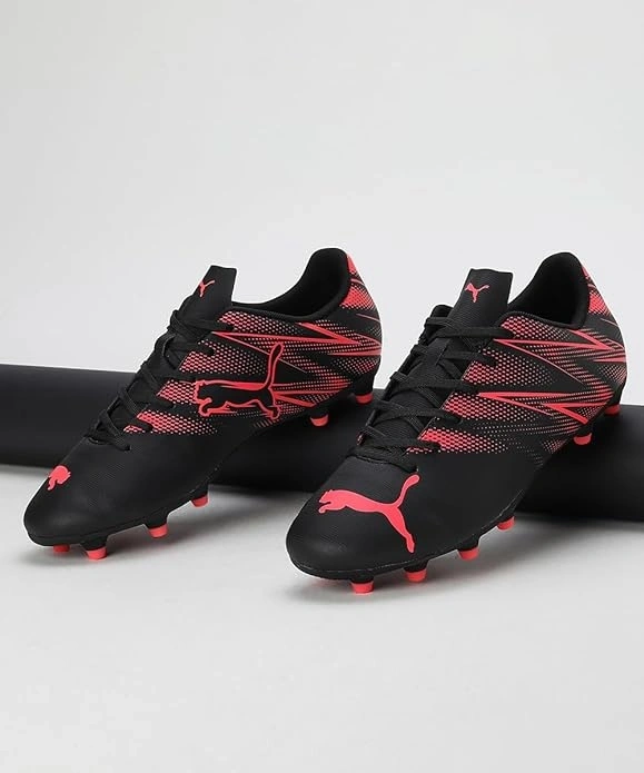 Puma Men's Attacanto FG/AG Football Shoes - High-Performance Football Footwear for Enhanced Agility and Comfort-11-3-4