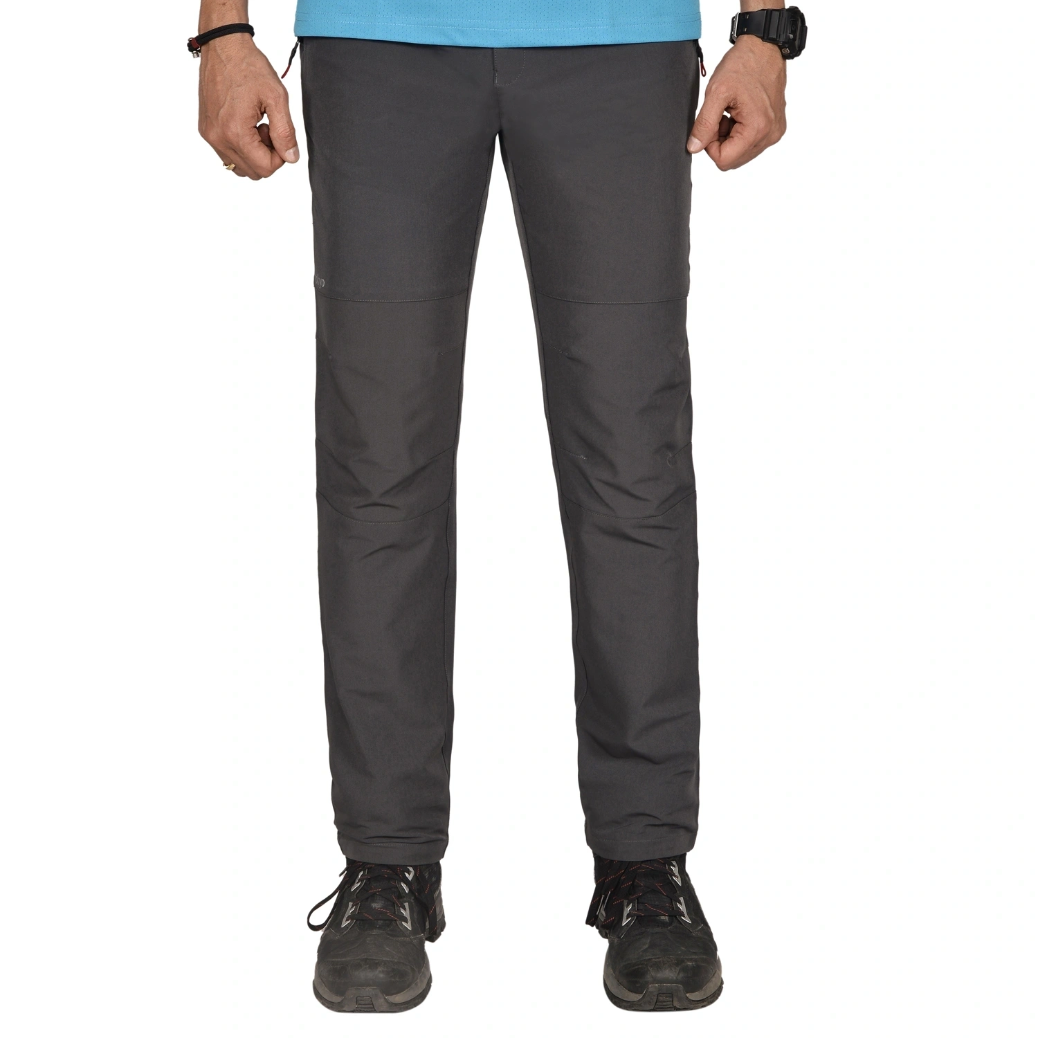 Munnar All Weather Trekking Pant: Men's Dry-Fit Hiking Pants with 2-Way Stretch and Zippered Pockets-230062