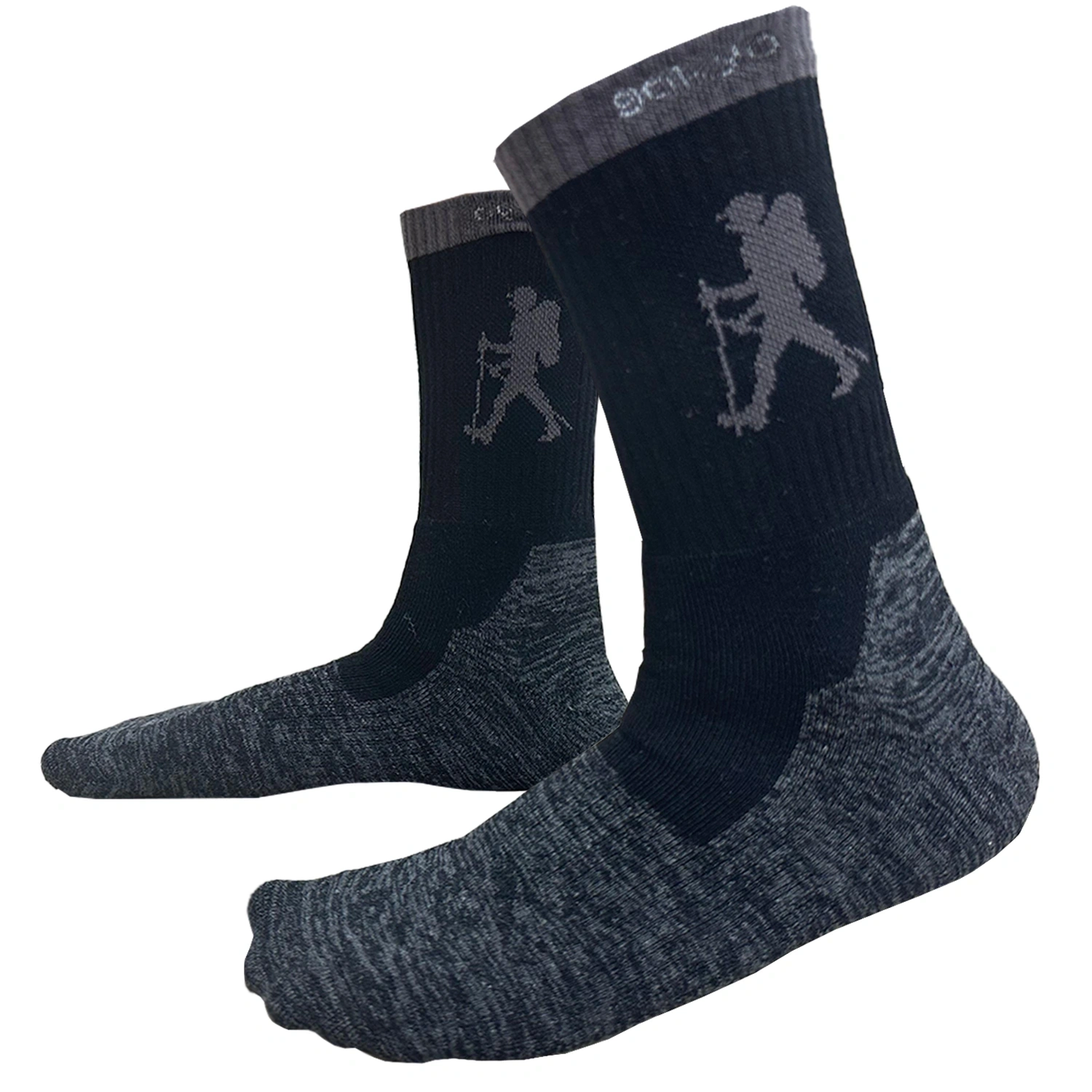 Kaza Trekking Socks: Ultra-Soft Compression and Cushioned Socks for Hiking, Trekking, and Outdoor Adventures-230214