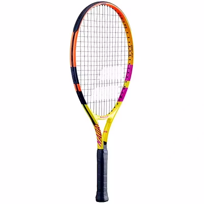 Babolat Nadal Junior 25 Tennis Racket: The Perfect Tennis Racquet for Young Players Who Aspire to be Like Rafael Nadal-YELLOW/ORANGE/PURPLE-25-2