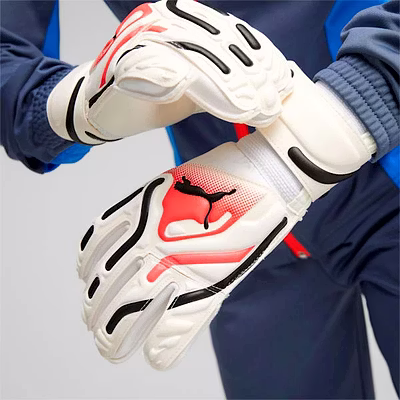 Puma ULTRA Pro RC Youth Goalkeeper Gloves: Empower Your Young Shot-Stopper with Confidence, Grip, and Protection in All Conditions-01-5-4