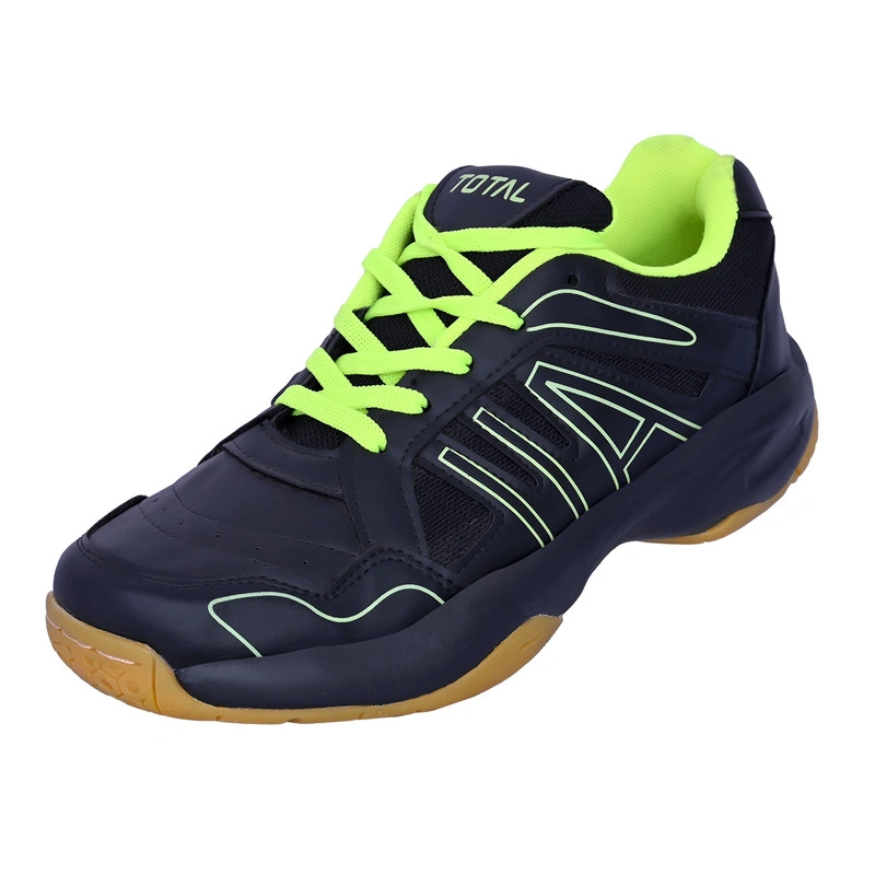 Total Vintage Badminton Shoes -8-LIME/BLACK-1