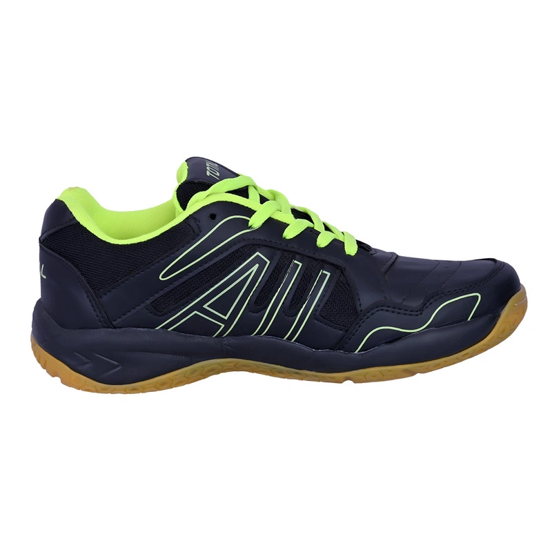 Total Vintage Badminton Shoes -8-LIME/BLACK-3