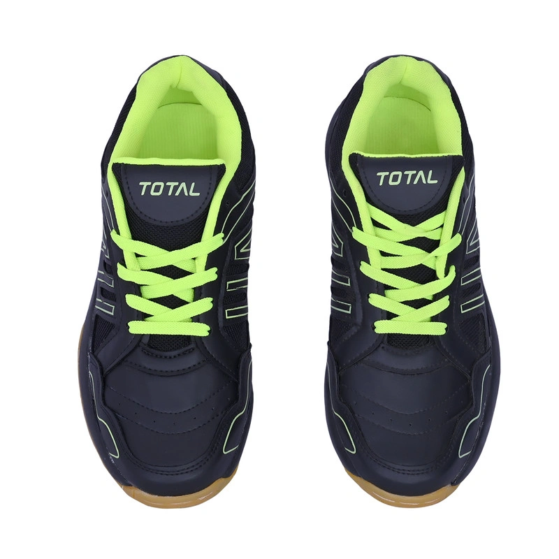 Total Vintage Badminton Shoes -8-LIME/BLACK-5