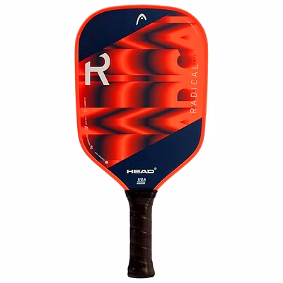 Head Radical Tour Grit Pickleball Paddle-ORANGE/NAVY-One Size-2