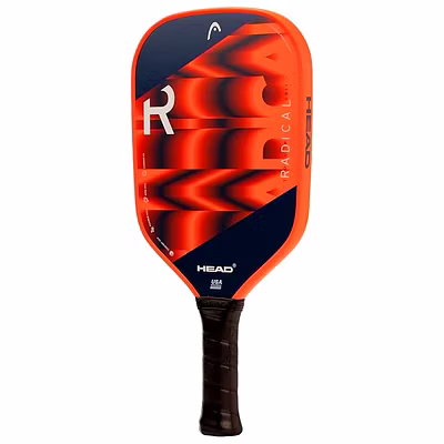Head Radical Tour Grit Pickleball Paddle-ORANGE/NAVY-One Size-3