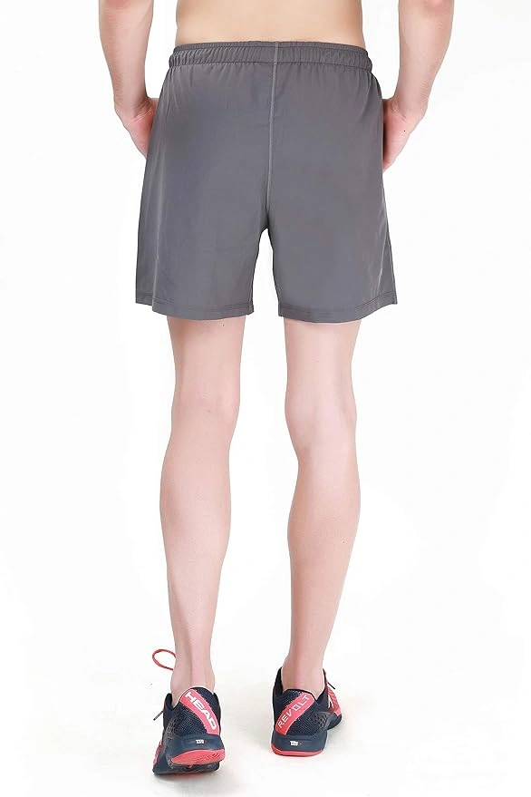 HEAD HPS-1096 Men's Polyester Badminton Shorts -GREY-L-3