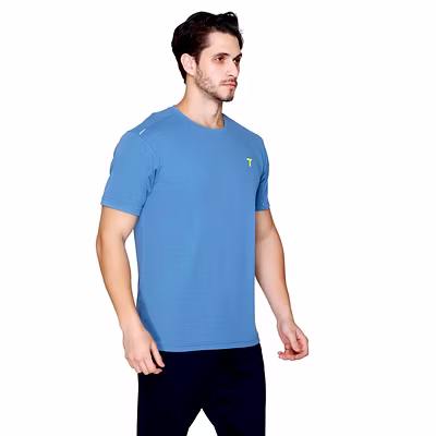 TOTAL Quick Dry Sports T-Shirt for Men-A. GREEN-XL-2