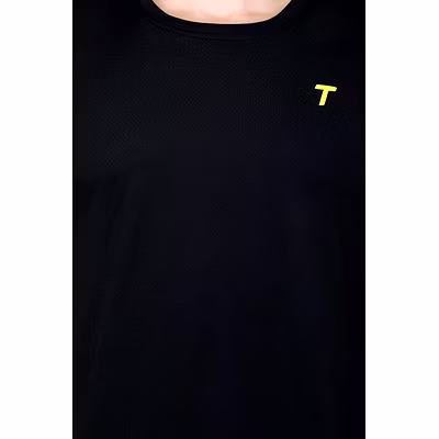 TOTAL Quick Dry Sports T-Shirt for Men-BLACK-XXL-4