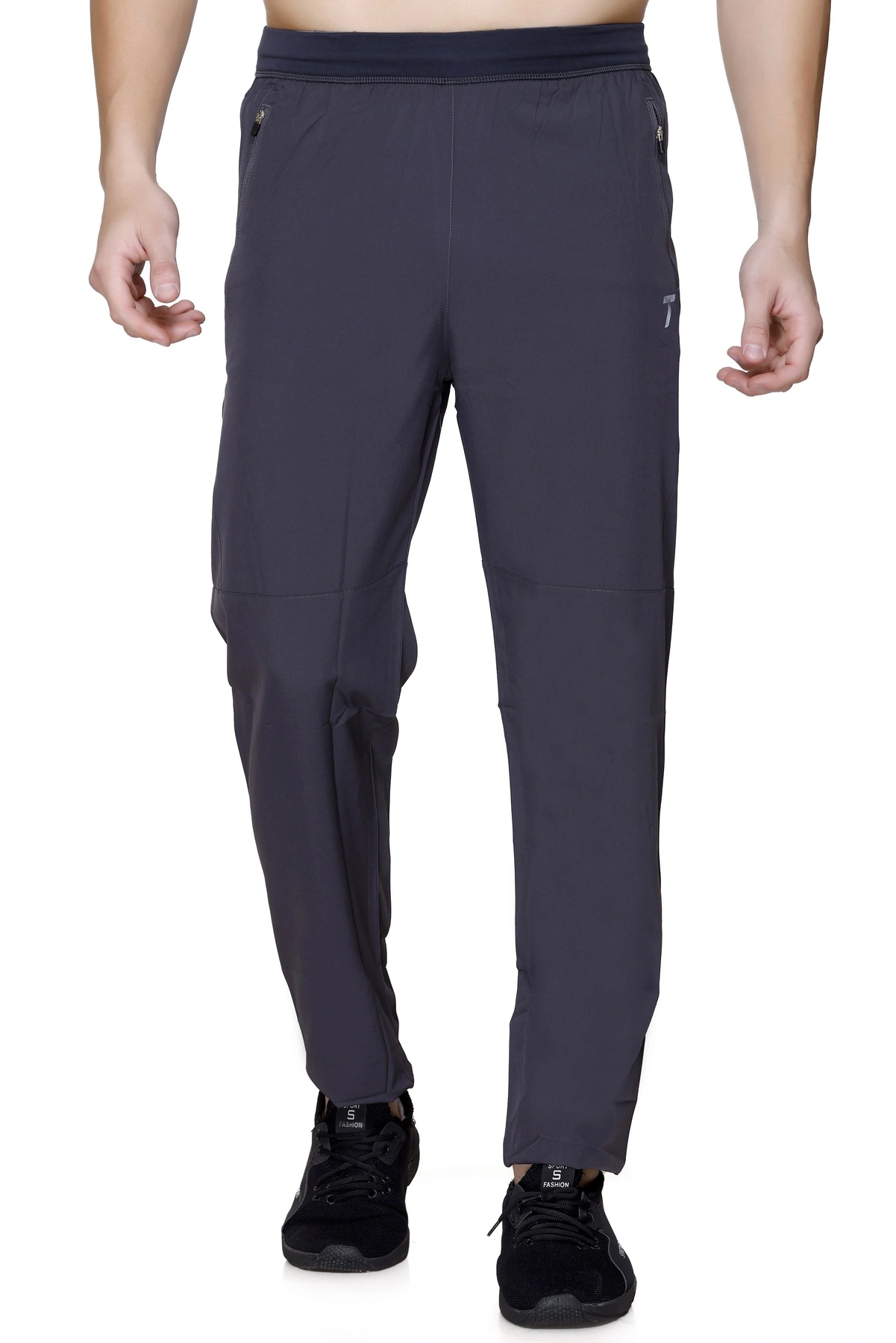 Total Men's Stretchable Track Pants 2116 | Ideal for Gym &amp; Yoga Wear-54929