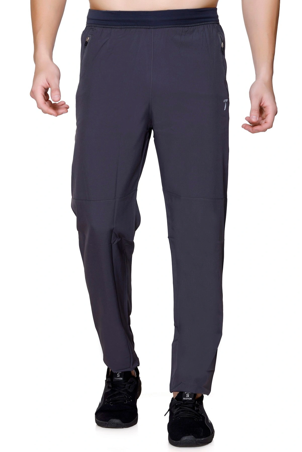 Total Men's Stretchable Track Pants 2116 | Ideal for Gym &amp; Yoga Wear-54930