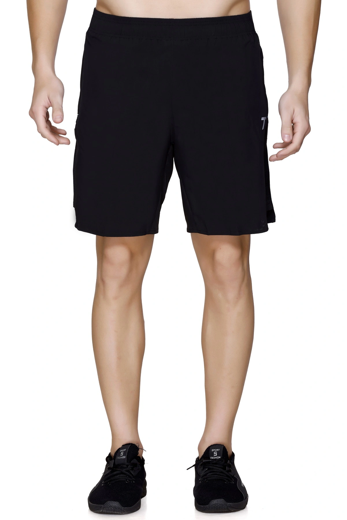 Total Men's 8144 Active Shorts | Relaxed Fit with Elastic Waistband for Summer Adventures-55173