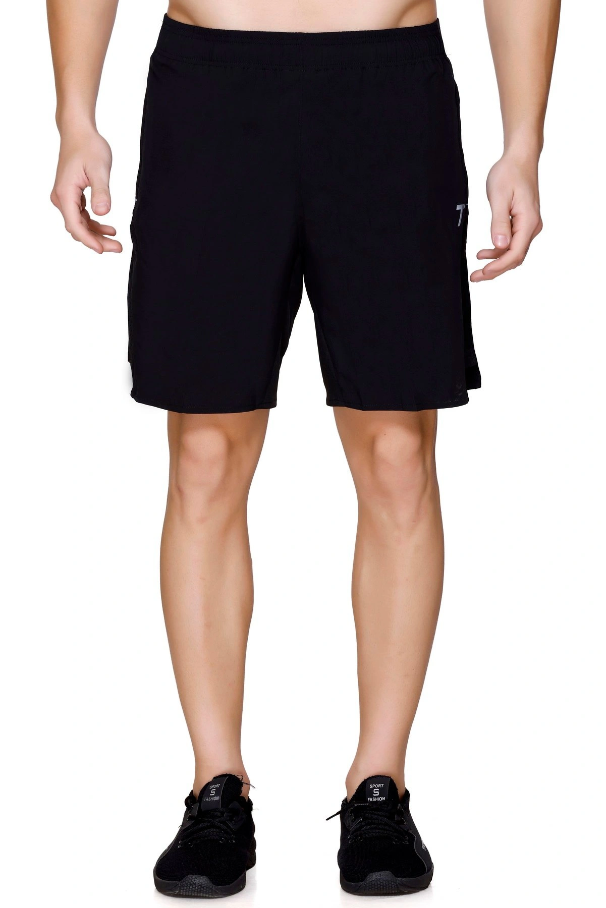 Total Men's 8144 Active Shorts | Relaxed Fit with Elastic Waistband for Summer Adventures-55174