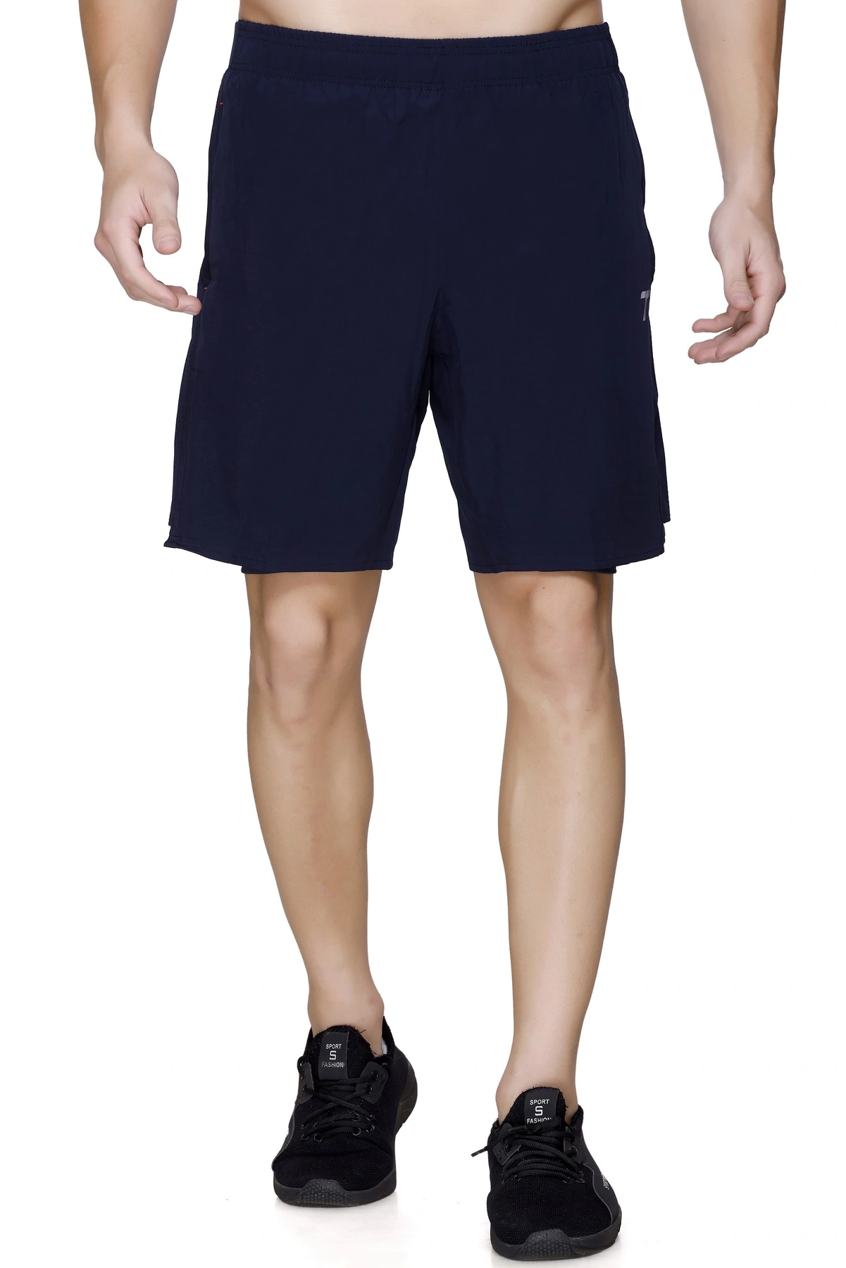 Total Men's 8144 Active Shorts | Relaxed Fit with Elastic Waistband for Summer Adventures-54397