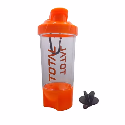 TOTAL Euro Shaker Bottle with Mixer Ball-ORANGE-575ML-2