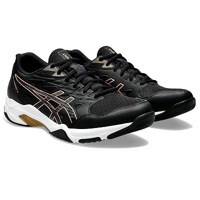 ASICS Men's Gel-Rocket 11-7-BLACK/PURE GOLD-3