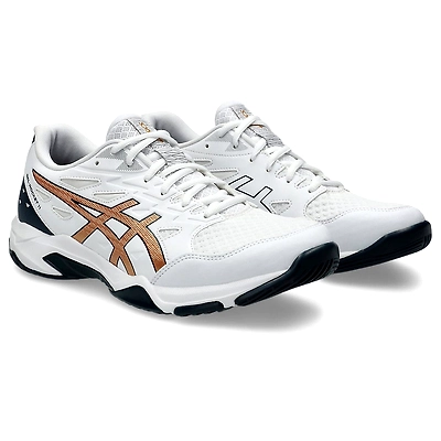 ASICS Men's Gel-Rocket 11-6-WHITE/PURE GOLD-2