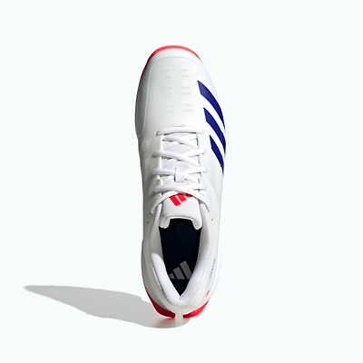 Adidas 22YDS SHOES-Cloud White / Lucid Blue / Solar Red-11-4