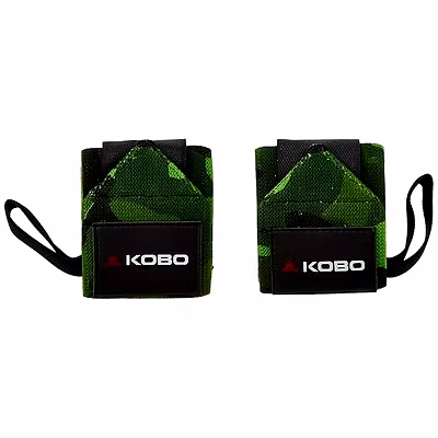 Kobo WTA-04 Power Cotton Gym Support-CAMO GREY-.-1