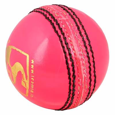 Sg Club Leather Cricket Season Ball-PINK-.-2