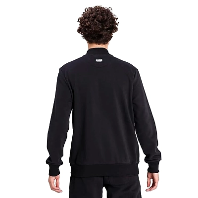Puma Athletics Jacket Men Printed Casual Jacket-Puma Black-M-3