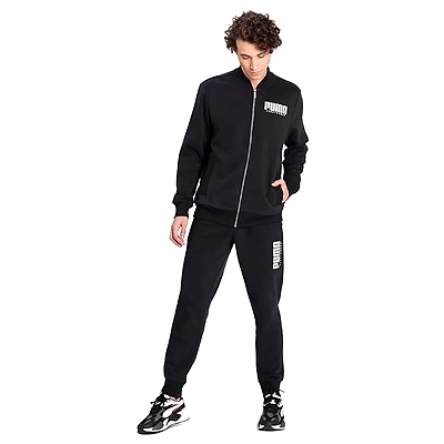 Puma Athletics Jacket Men Printed Casual Jacket-Puma Black-M-5