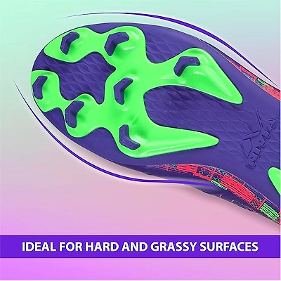 NIVIA Football Stud/Shoe for Men-5-SIMPLY PURPLE/P.GREEN-4