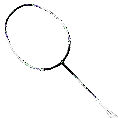 Li-Ning Halbertec Motor Unstrung Badminton Racquet-PEARL WHITE-FS-1