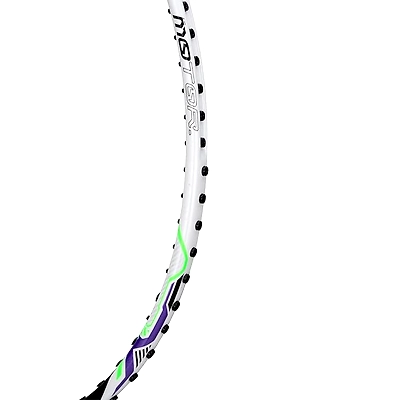 Li-Ning Halbertec Motor Unstrung Badminton Racquet-PEARL WHITE-FS-2
