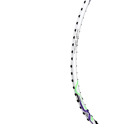 Li-Ning Halbertec Motor Unstrung Badminton Racquet-PEARL WHITE-FS-3