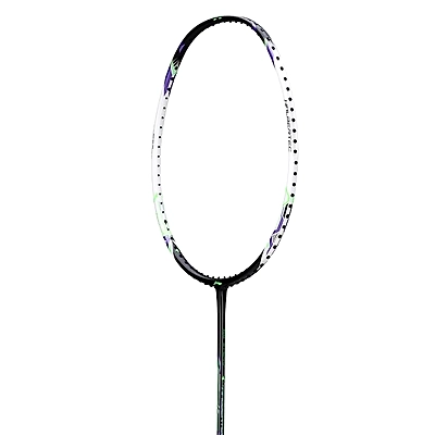 Li-Ning Halbertec Motor Unstrung Badminton Racquet-PEARL WHITE-FS-4