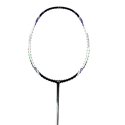 Li-Ning Halbertec Motor Unstrung Badminton Racquet-PEARL WHITE-FS-5