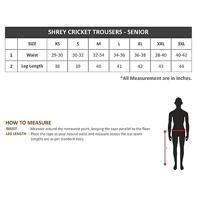 Shrey Premium Cricket Trouser: High-Quality Performance Trousers for Comfort and Durability-OFF WHITE-XS-4
