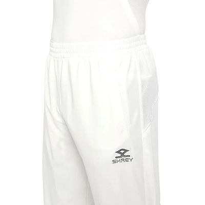 Shrey Premium Cricket Trouser: High-Quality Performance Trousers for Comfort and Durability-OFF WHITE-XS-3