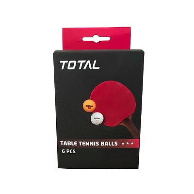 TOTAL Table Tennis Balls Pack of 6-1