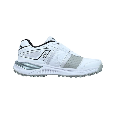TOTAL MRK-PLAYER Cricket Rubber Spike Shoes-3-WHITE/GREY-2