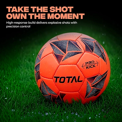 TOTAL KickPro Football Durable Training &amp; Match Ball for Kids &amp; Beginners-4-Orange-2