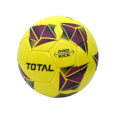 TOTAL KickPro Football Durable Training &amp; Match Ball for Kids &amp; Beginners-5-Yellow-1