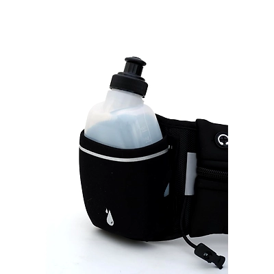 Total Hydration Belt with 2 Bottles – Adjustable Running Waist Pack for Men &amp; Women-3