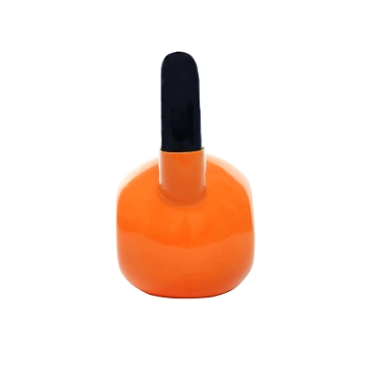 TOTAL Neoprene Kettlebell - Premium Strength Training &amp; CrossFit Gear-Orange-14 Kg-1