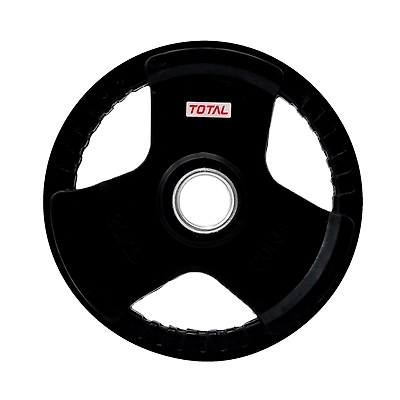 TOTAL Olympic Rubber-Coated Weight Plates Set of 2-56632