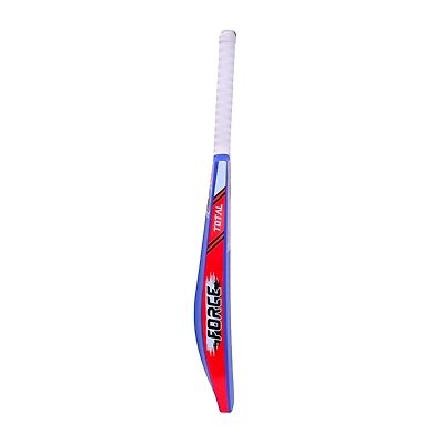 TOTAL PVC Cricket Bat – Lightweight Plastic Bat for Tennis Ball, Size 8 for Ages 15+-Force-Royal Blue-PVC-2