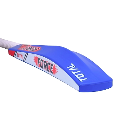 TOTAL PVC Cricket Bat – Lightweight Plastic Bat for Tennis Ball, Size 8 for Ages 15+-Force-Royal Blue-PVC-3