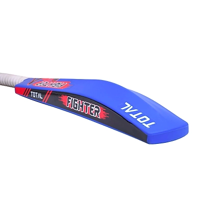 TOTAL PVC Cricket Bat – Lightweight Plastic Bat for Tennis Ball, Size 8 for Ages 15+-Fighter-Blue-PVC-2