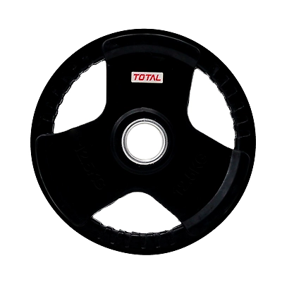 TOTAL Olympic Rubber-Coated Weight Plates Set of 2-56630