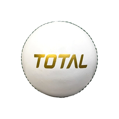 TOTAL Leather Cricket Season Ball-Practice-142g-White-1
