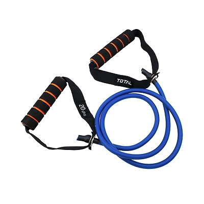TOTAL Resistance Tube with Foam Handles &amp; Door Anchor – 1.2 Meter-56595