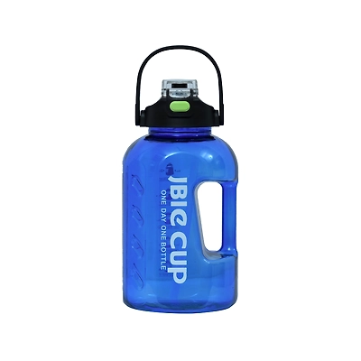 TOTAL Big Water Bottle with Straw &amp; Handle BPA-Free Leakproof Gym Sipper-56316