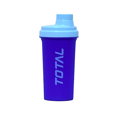 TOTAL Protein Shaker Bottle – Leakproof Gym Blender with Mixing Mesh for Pre/Post Workout Drinks-56298